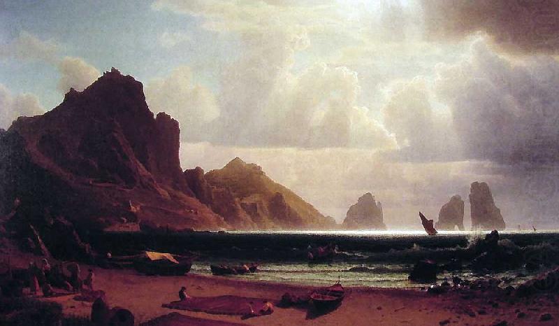 Albert Bierstadt The Marina Piccola china oil painting image